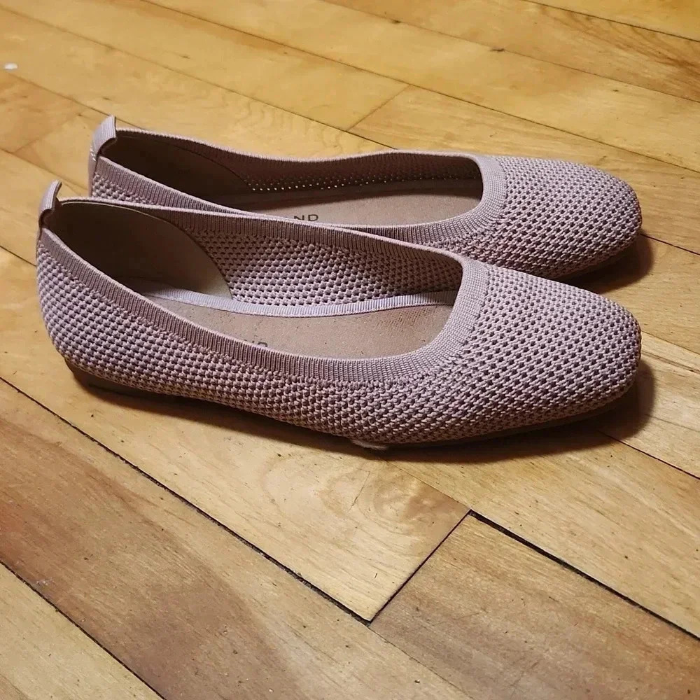 Lucky Brand Women's DANERIC Pink Lavender Ballet Flats - Picture 3 of 7